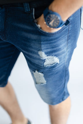Bermuda Jeans Rock&Soda Masculina Casual Skinny