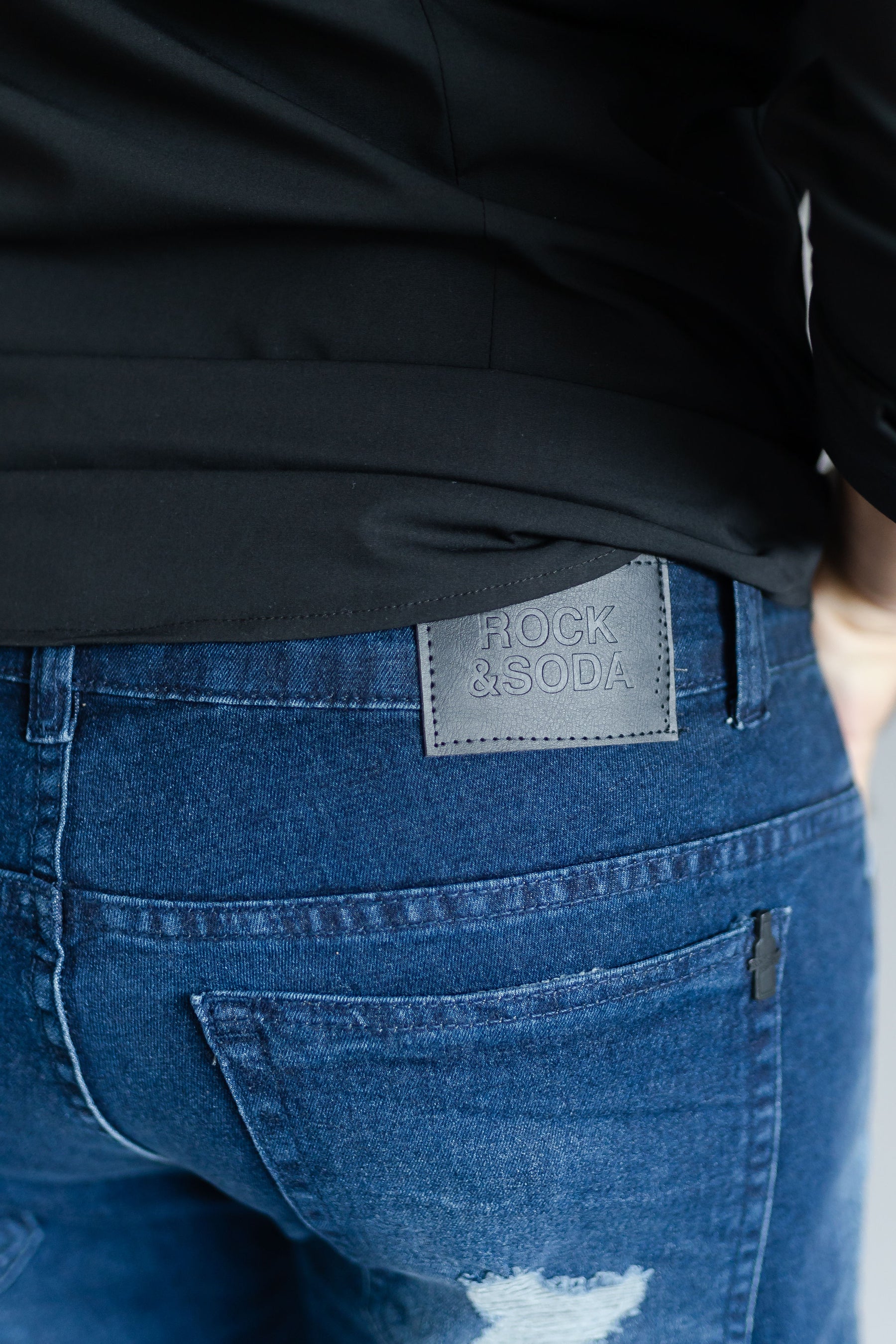 Bermuda Jeans Rock&Soda Masculina Casual Skinny