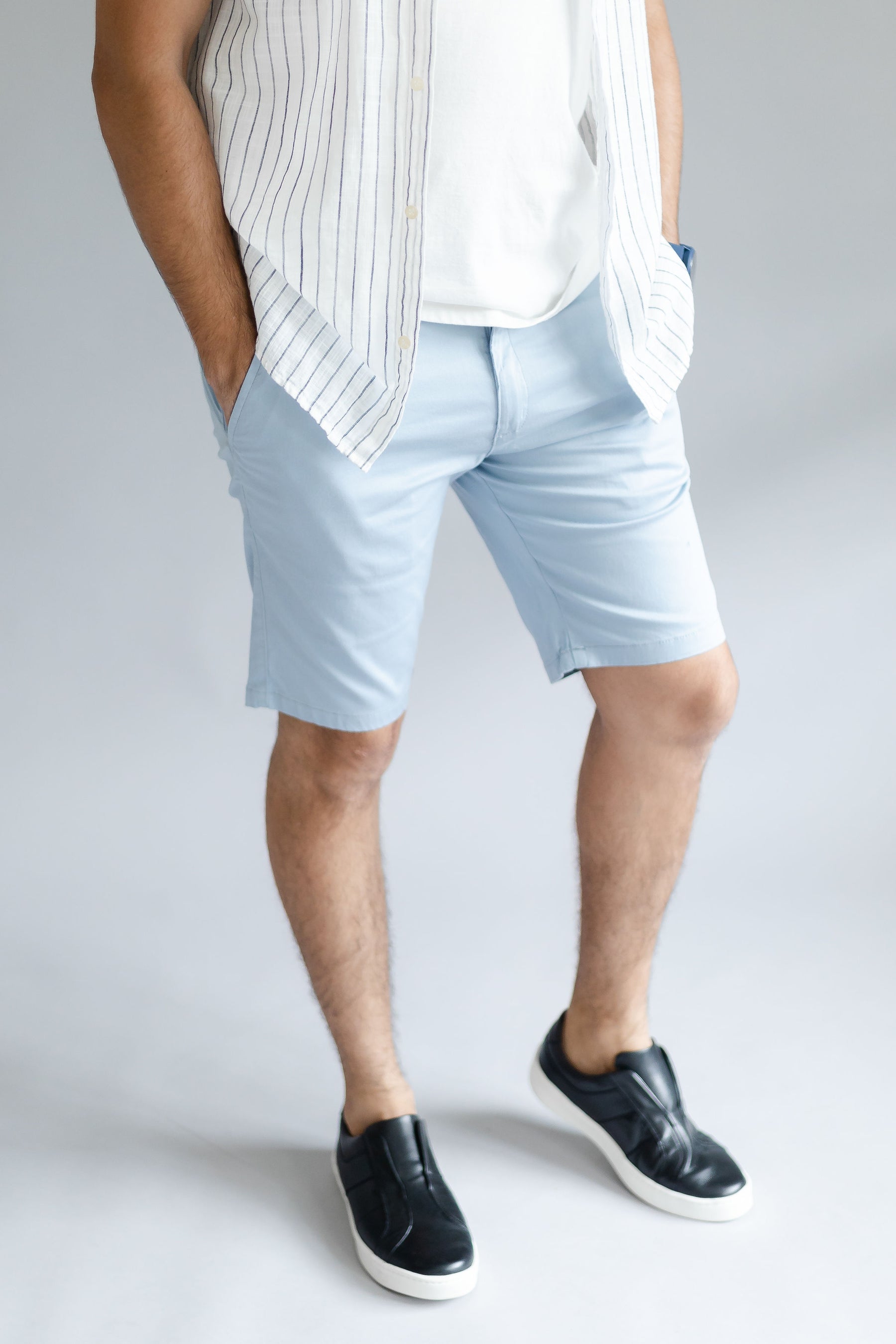Bermuda de Sarja Zip-Off