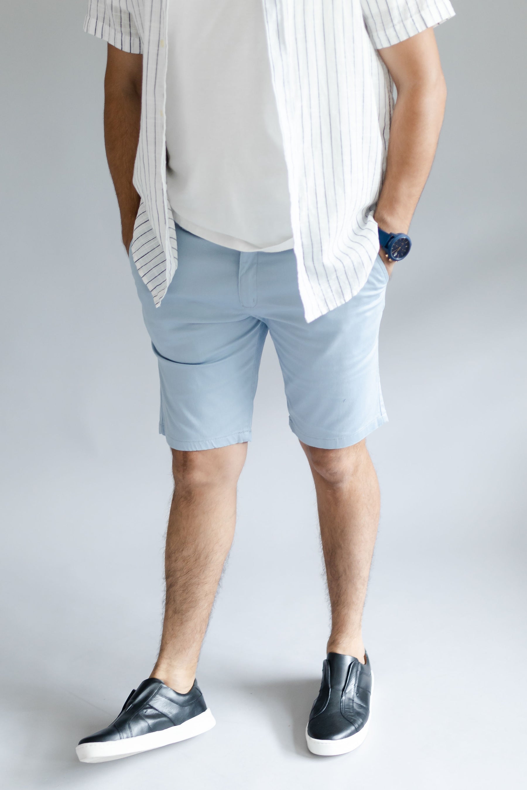 Bermuda de Sarja Zip-Off