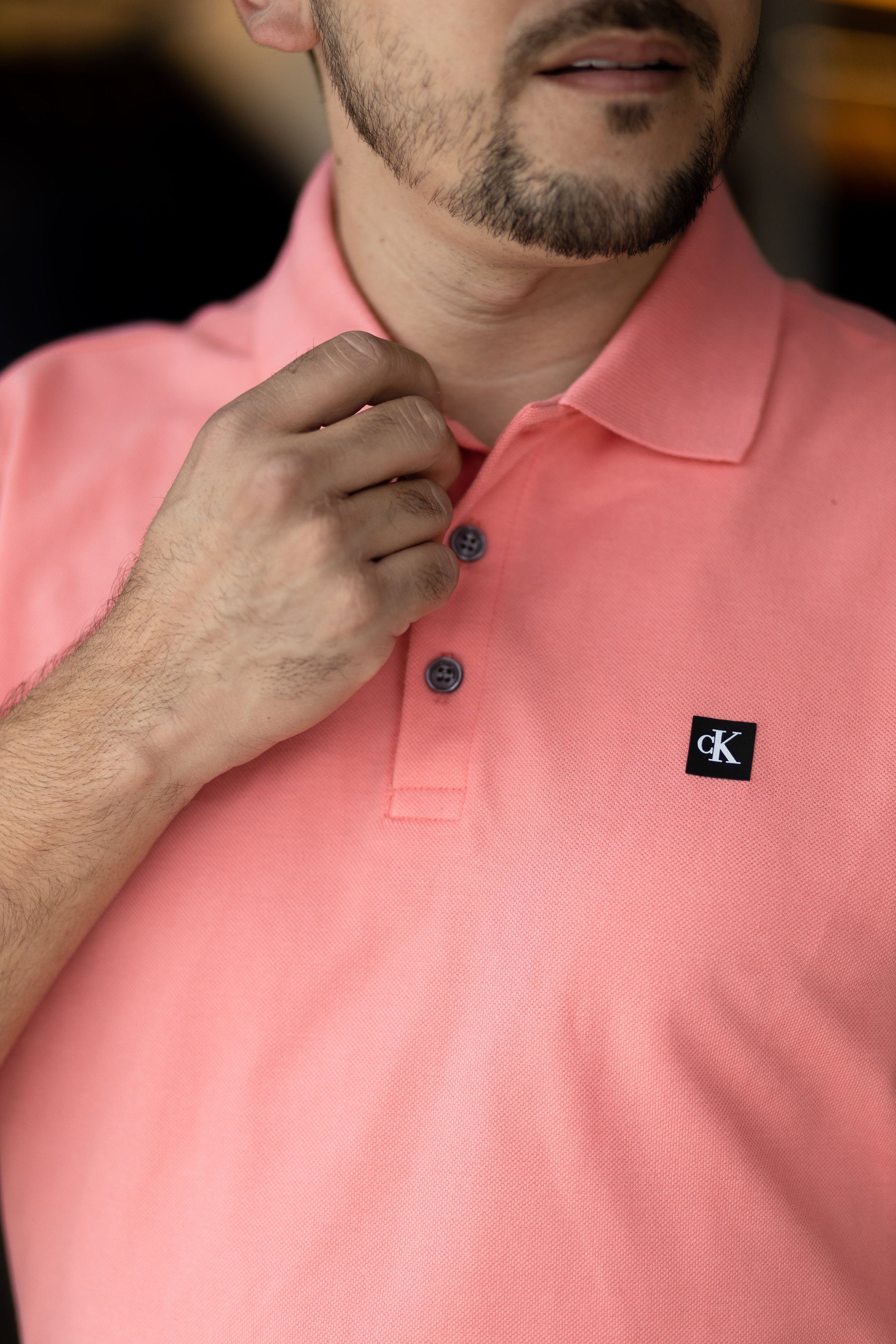 Polo Calvin Klein Jeans Logo CK Box