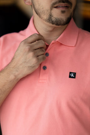 Polo Calvin Klein Jeans Logo CK Box