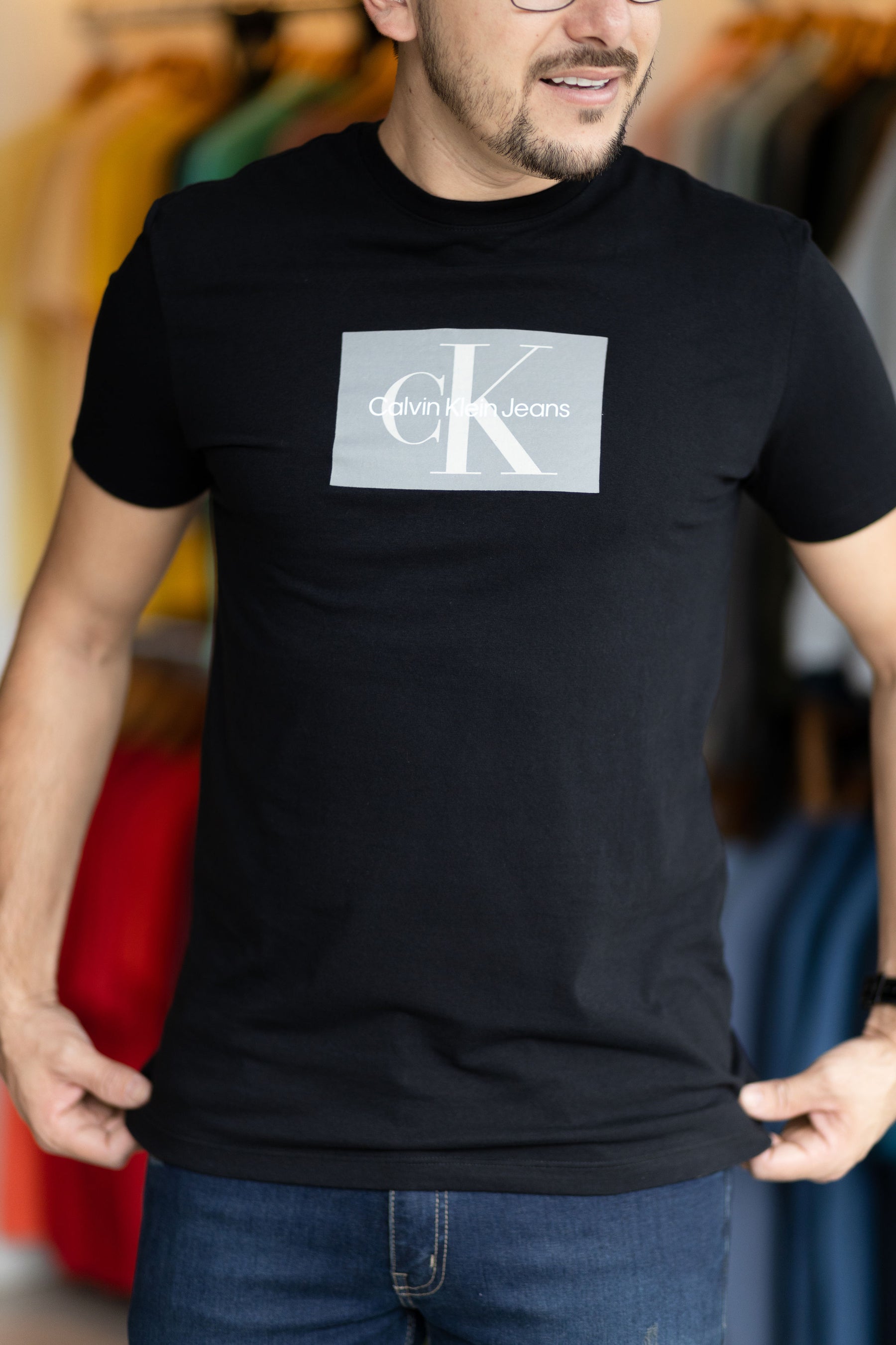 T-Shirt Calvin Klein Logo Box