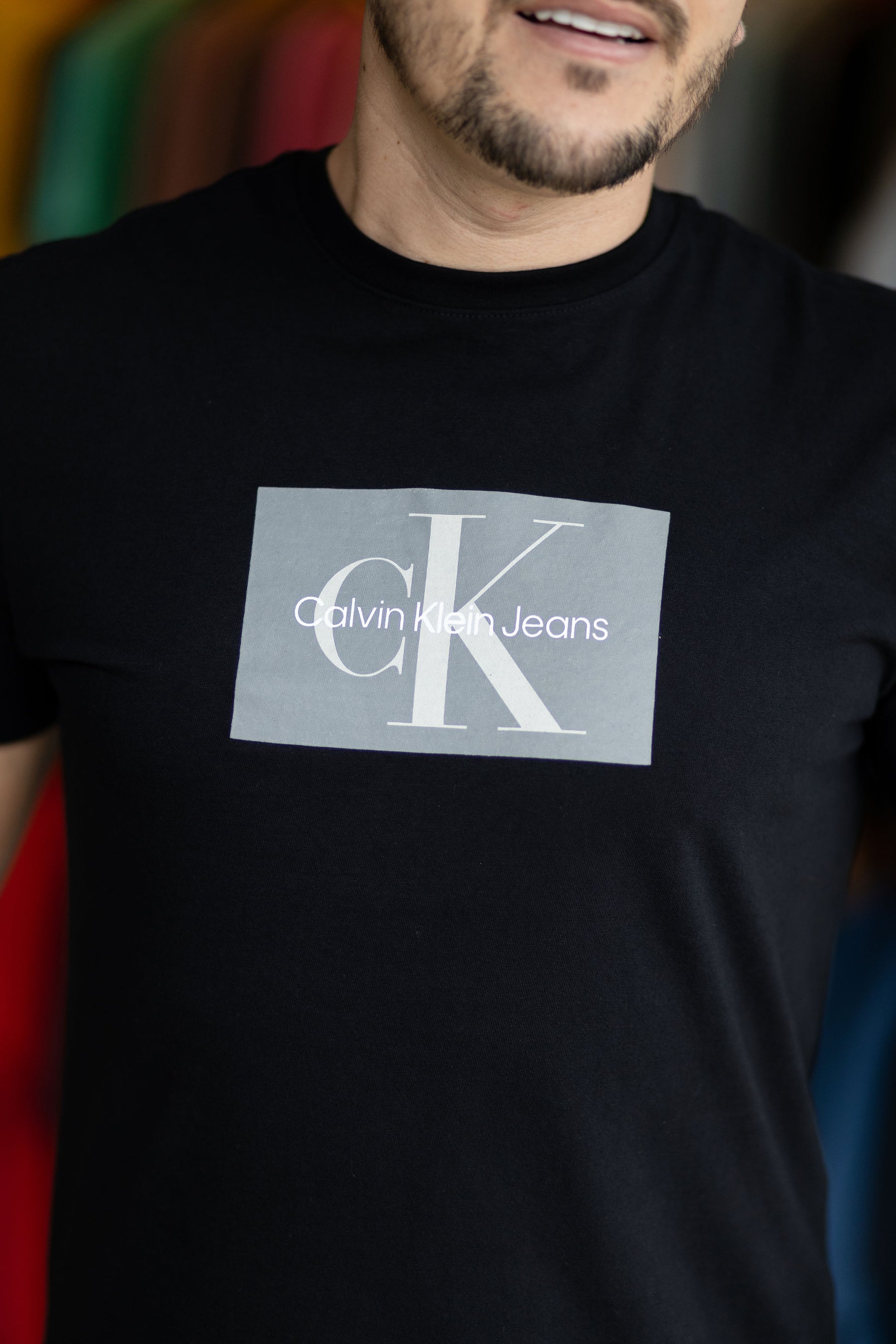 T-Shirt Calvin Klein Logo Box