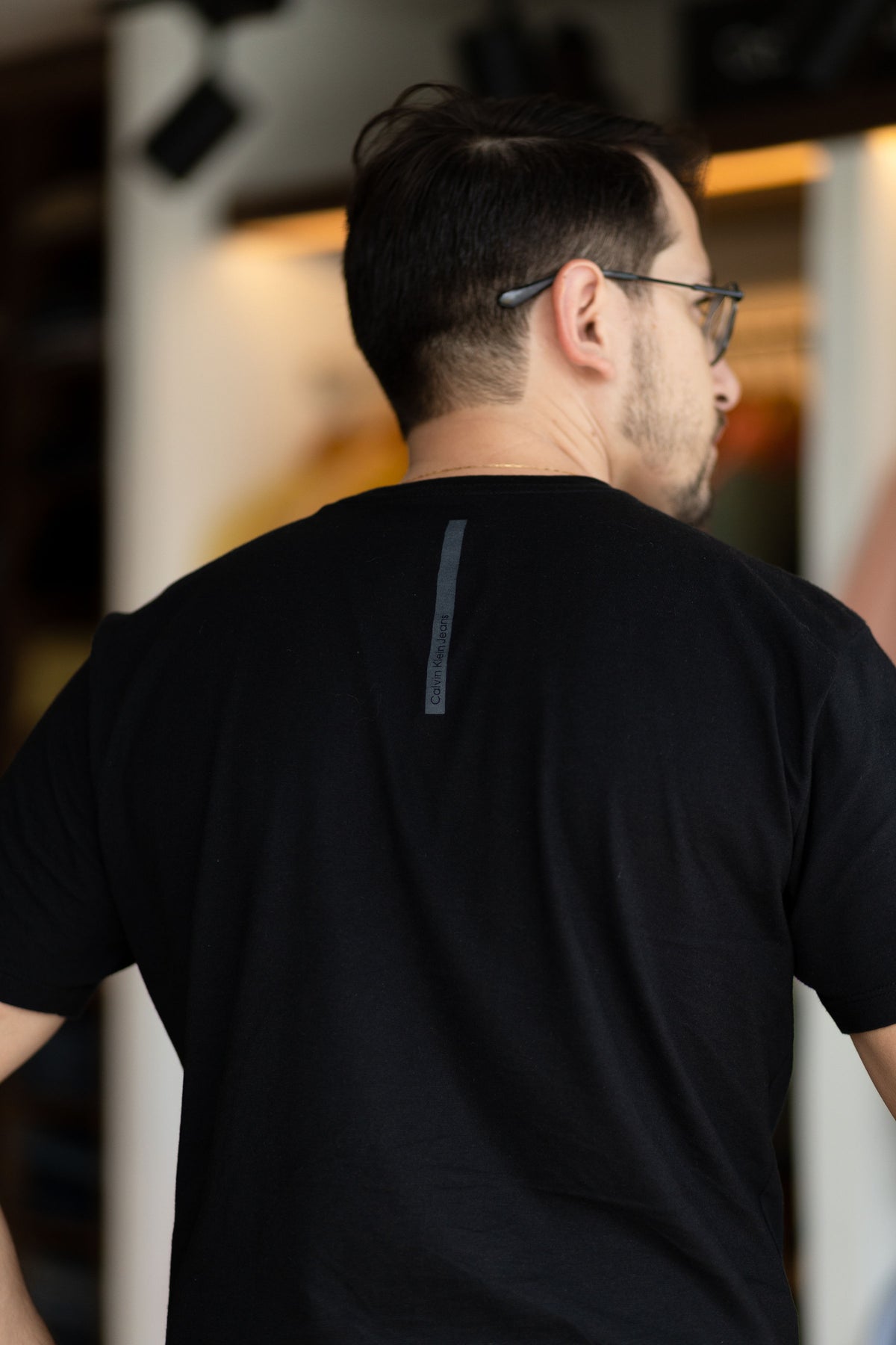 T-Shirt Calvin Klein Jeans Básica Centralizado
