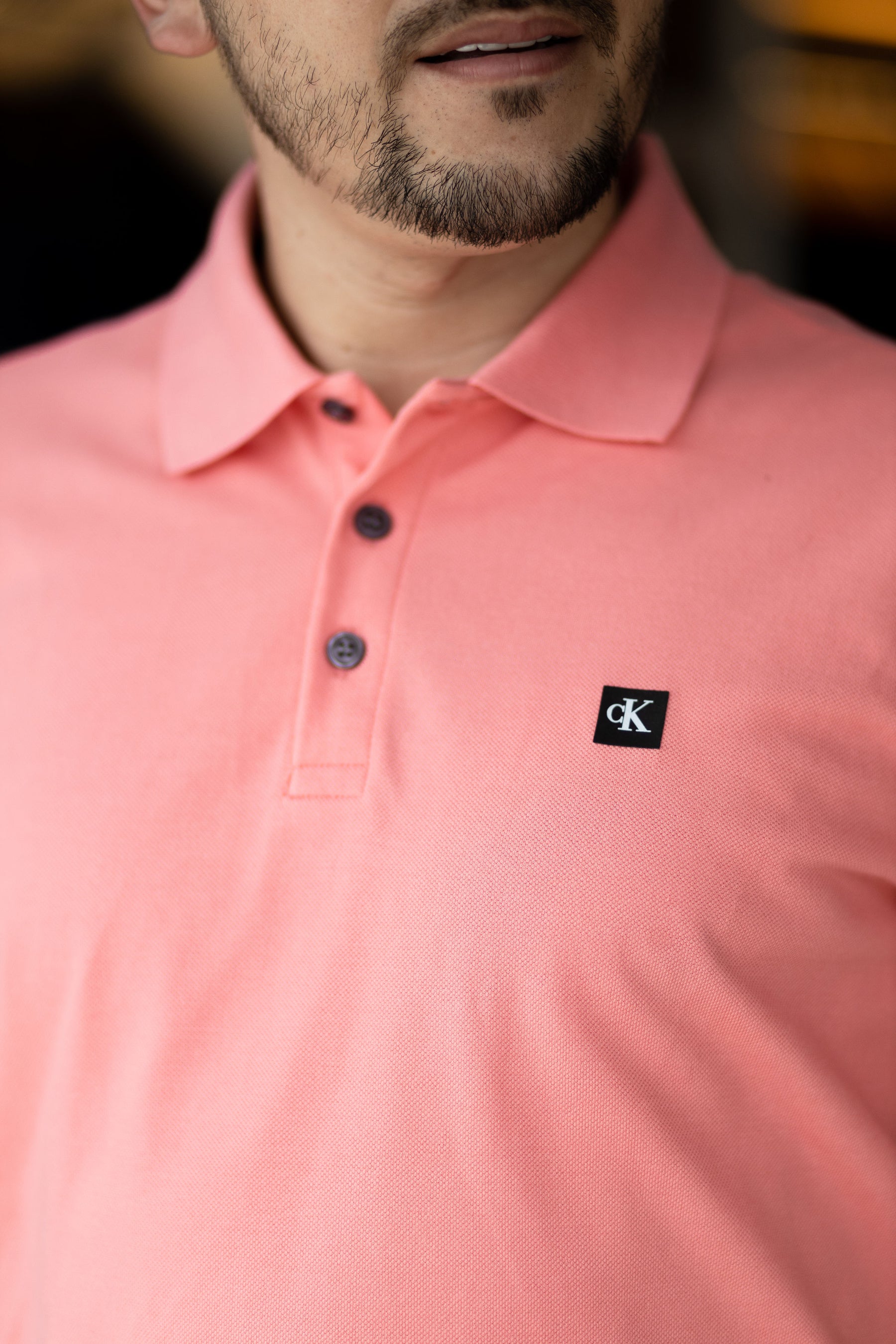 Polo Calvin Klein Jeans Logo CK Box