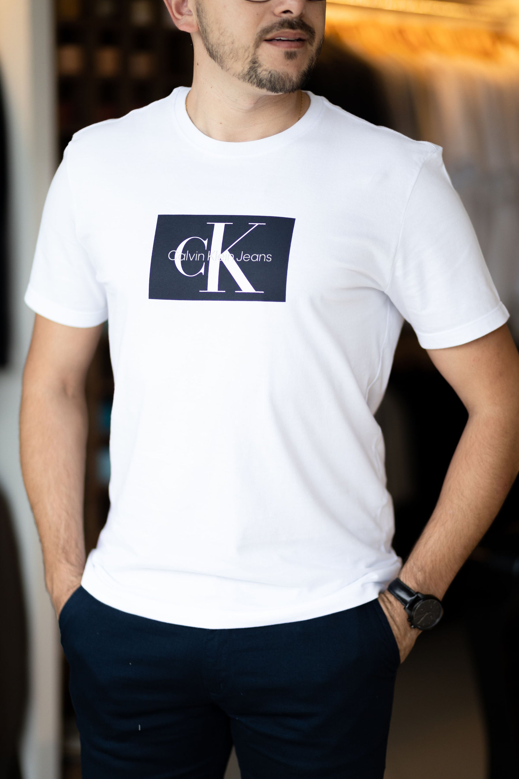 T-Shirt Calvin Klein Logo Box