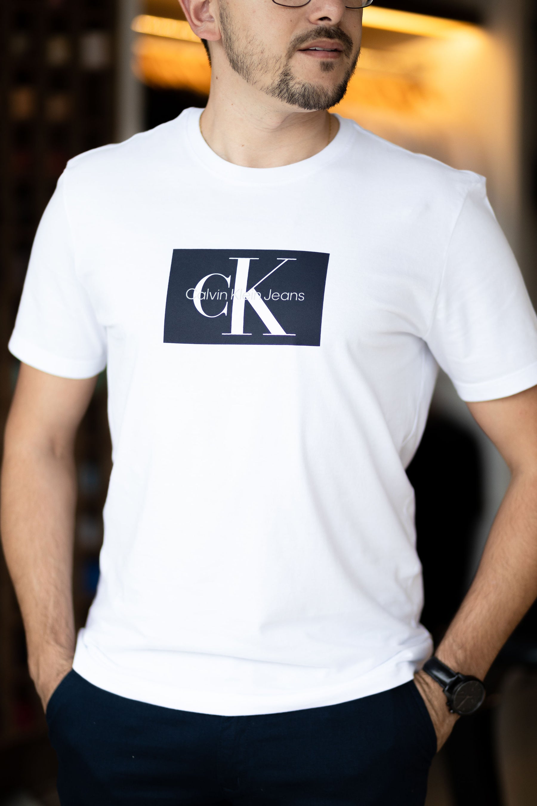 T-Shirt Calvin Klein Logo Box