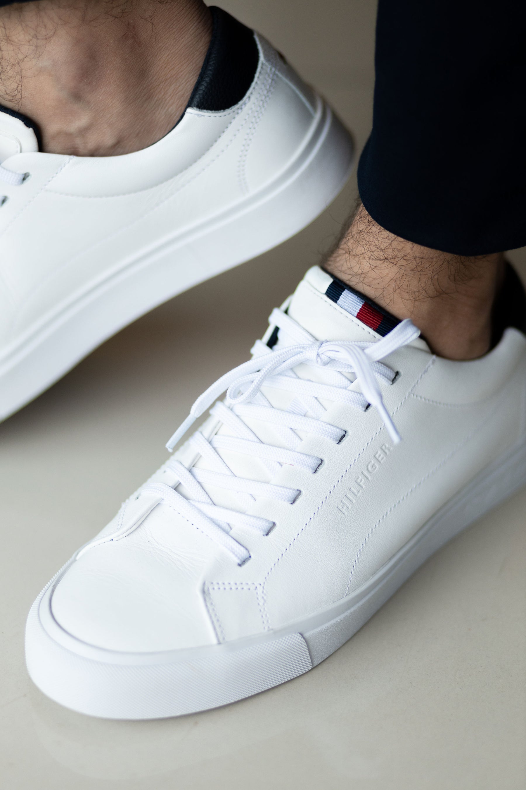 Tênis Tommy Hilfiger Branco Iconic Court