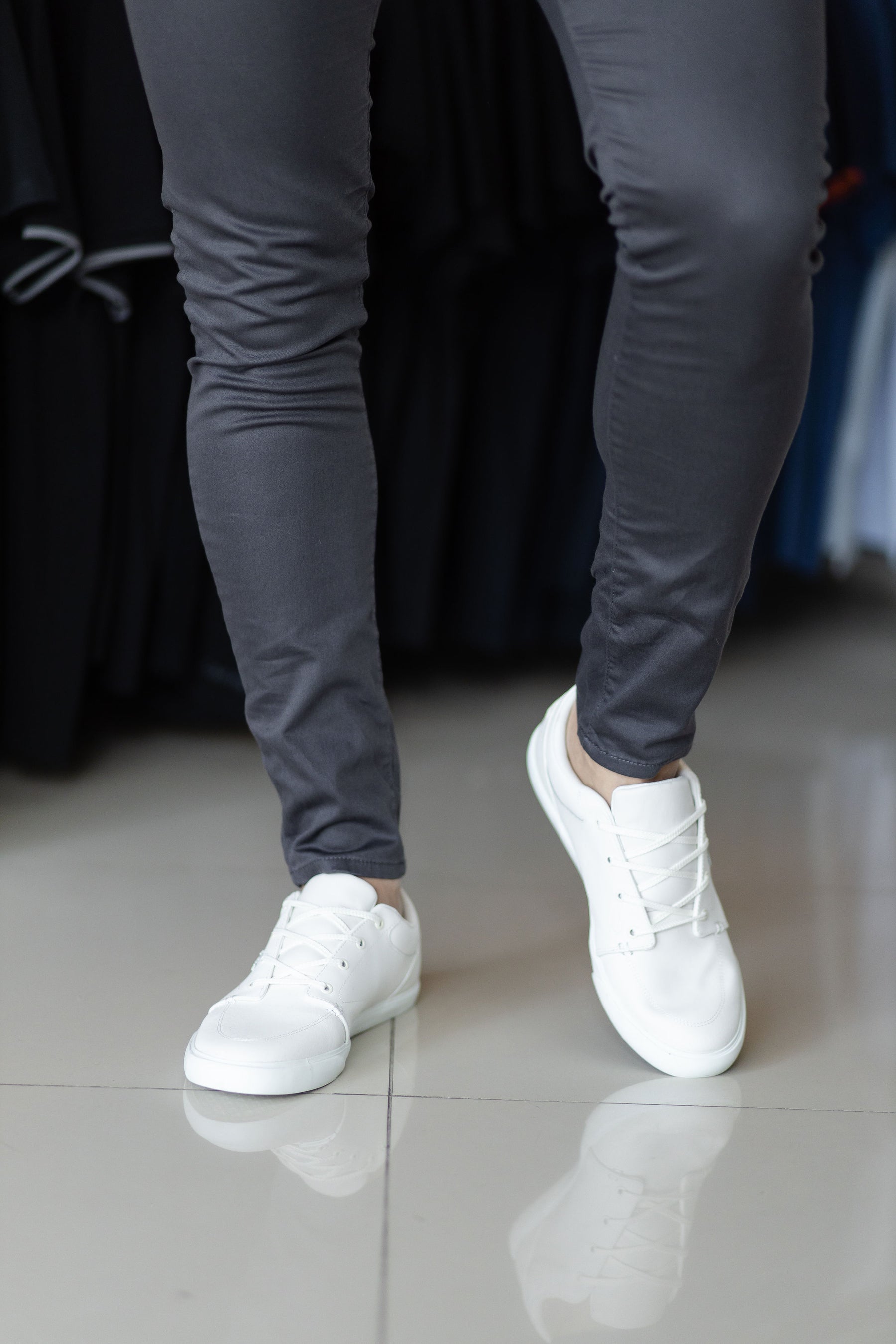 Calça de Sarja Zip Off
