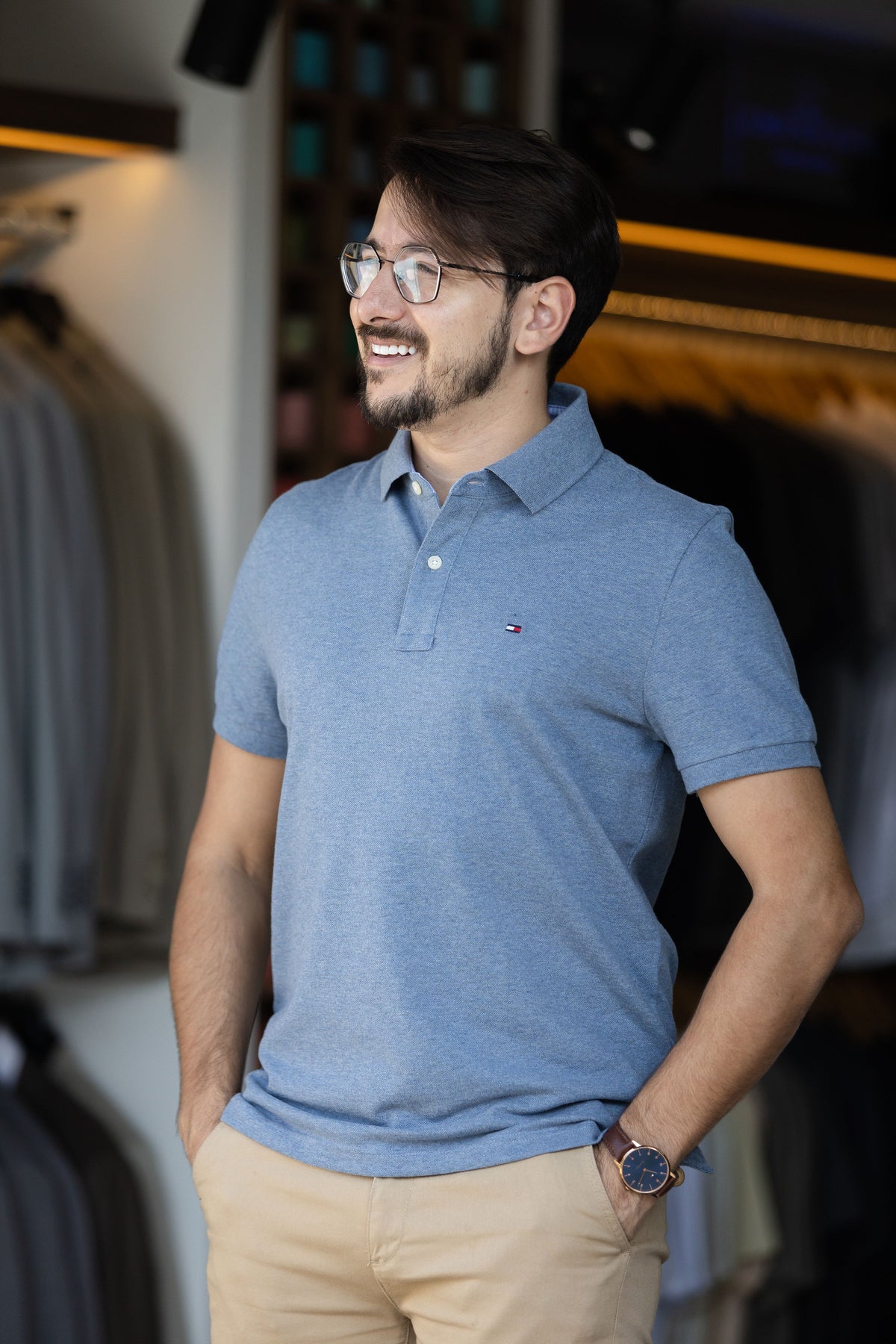 Polo Tommy Hilfiger Piquet Tradicional