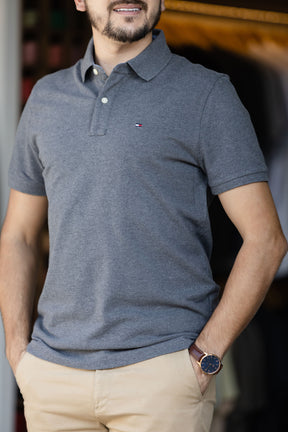 Polo Tommy Hilfiger Piquet Tradicional