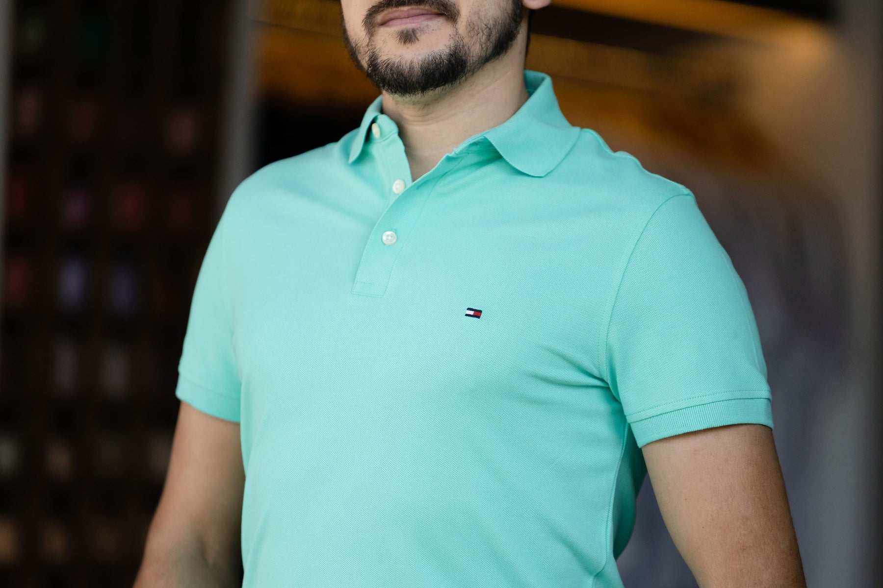 Polo Tommy Hilfiger Basica (Slim c/ Elastano)