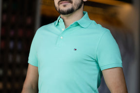 Polo Tommy Hilfiger Basica (Slim c/ Elastano)