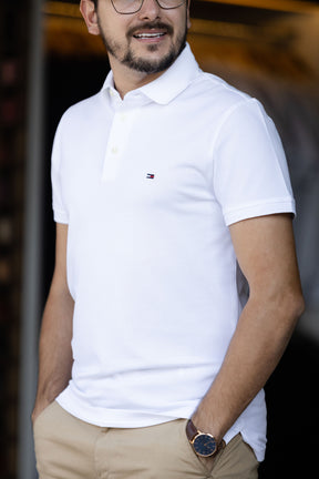 Polo Tommy Hilfiger Basica (Slim c/ Elastano)