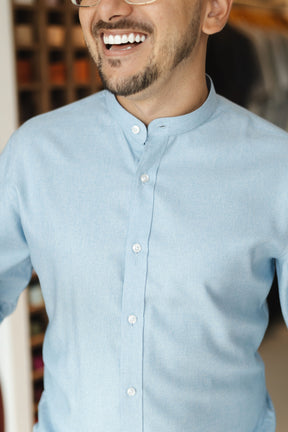Camisa Social Gola Padre Coleção AZ
