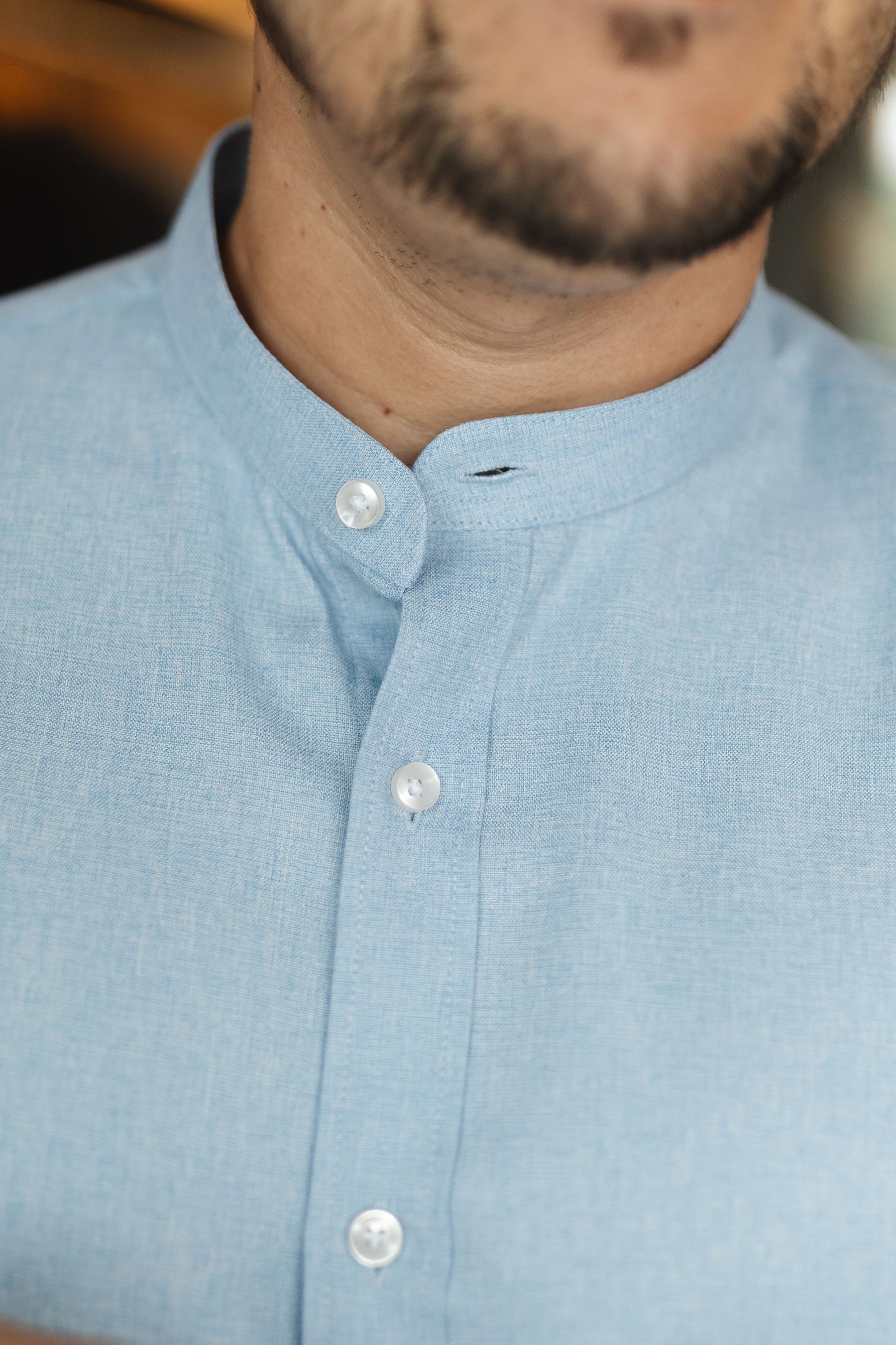 Camisa Social Gola Padre Coleção AZ