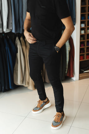 Calça de Sarja Zip Off