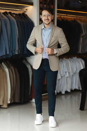 Blazer Bege Coleção AZ
