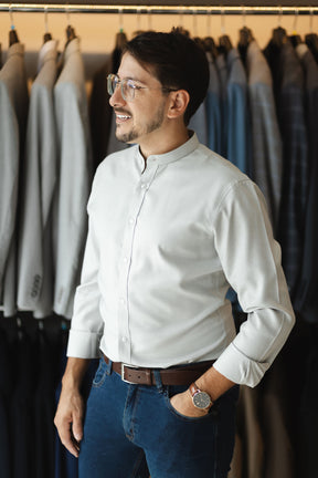 Camisa Social Gola Padre Coleção AZ