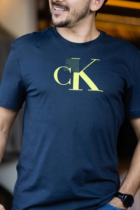 T-shirt Calvin Klein Texto