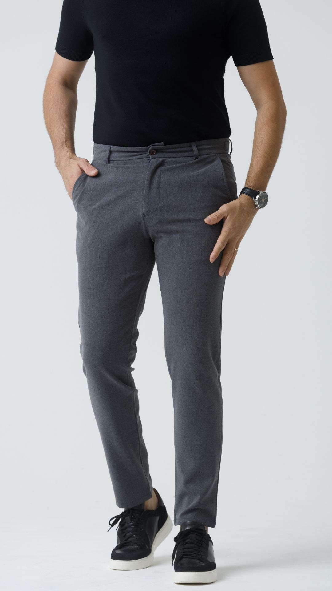 Calça Alfaiataria Com Elastano Coleção AZ