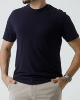 Camiseta Básica Aramis Piquet Clássica – Azul Marinho