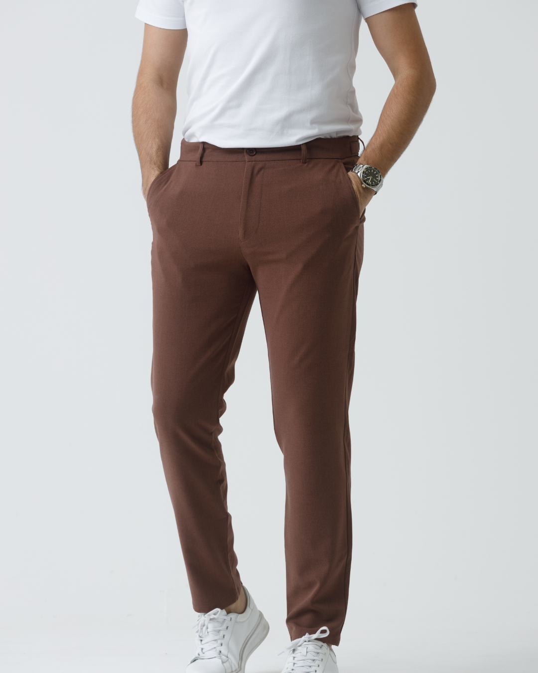 Calça Alfaiataria Com Elastano Coleção AZ