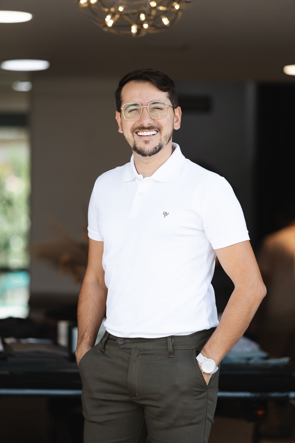 Polo Calvin Klein Jeans Minimalista
