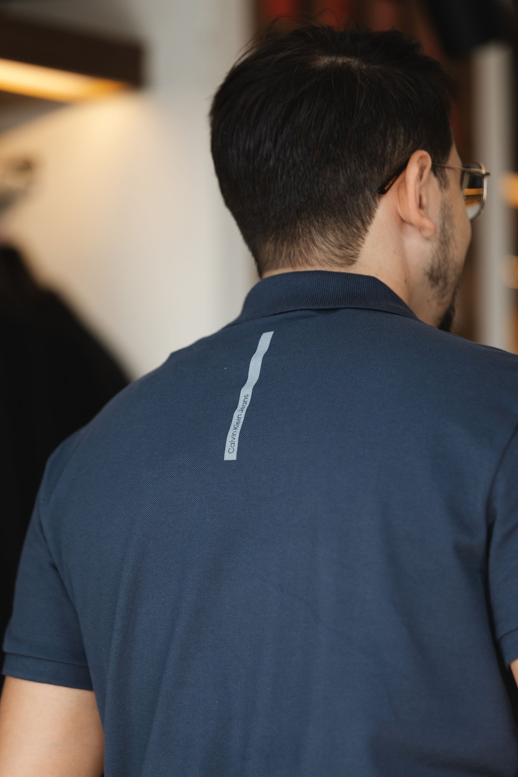 Polo Calvin Klein Jeans Logo CK Box