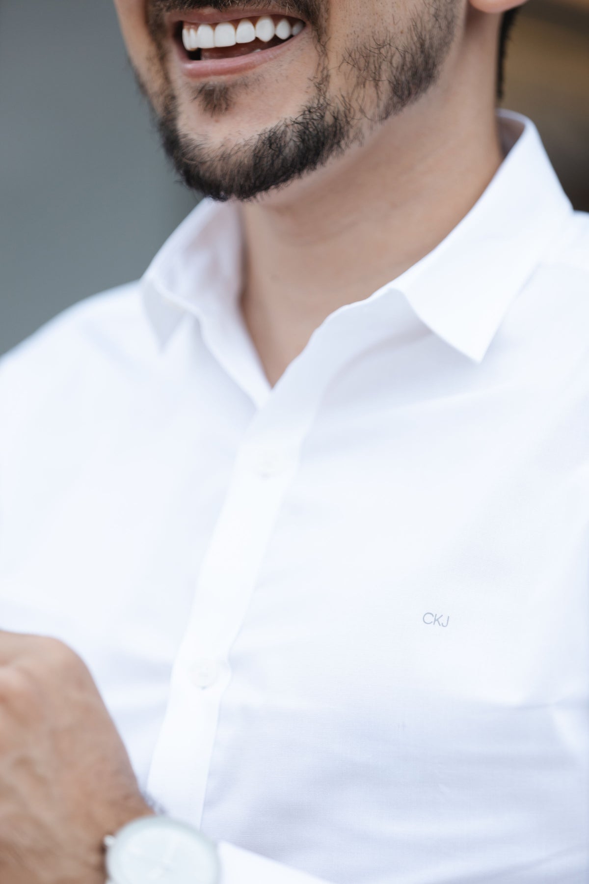 Camisa Social Calvin Klein Básica