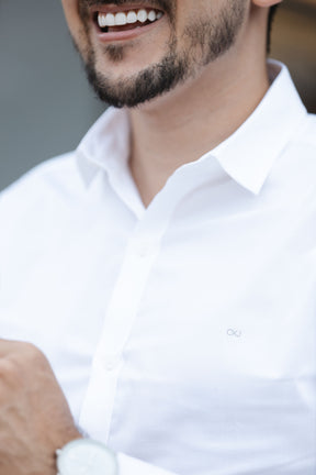 Camisa Social Calvin Klein Básica