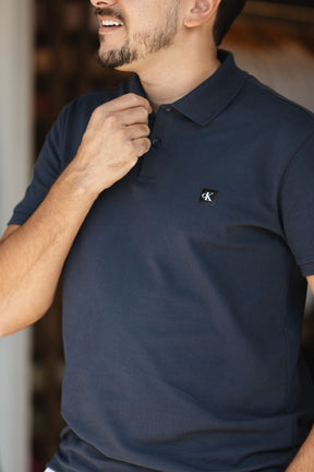 Polo Calvin Klein Jeans Logo CK Box
