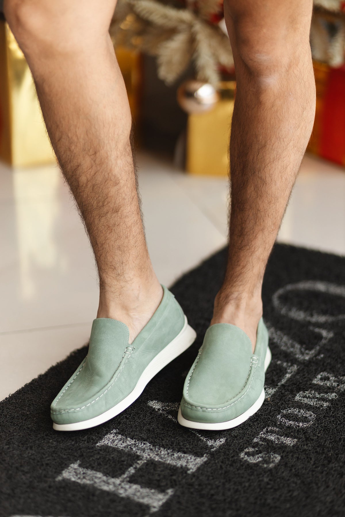 Mocassim com o Solado Emborrachado AZ