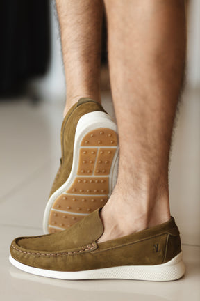 Mocassim com o Solado Emborrachado AZ
