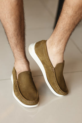 Mocassim com o Solado Emborrachado AZ