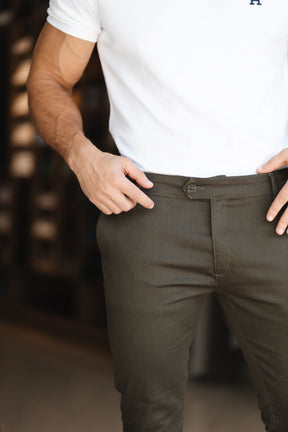 Calça de Sarja Zip Off New