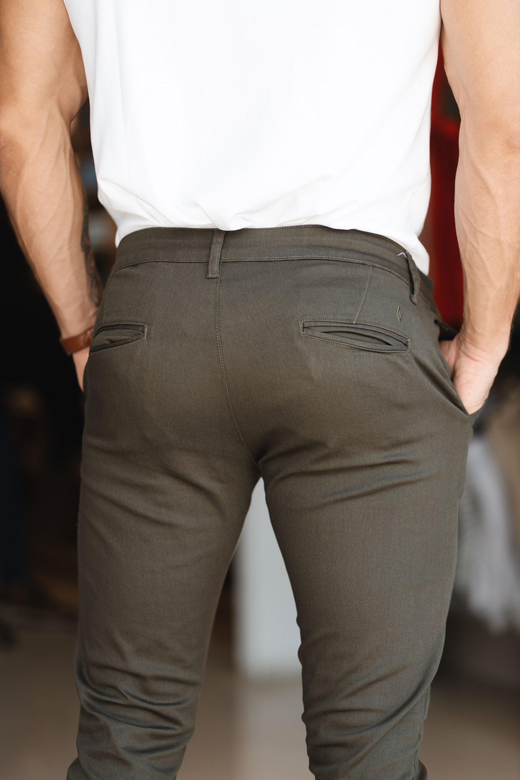 Calça de Sarja Zip Off New