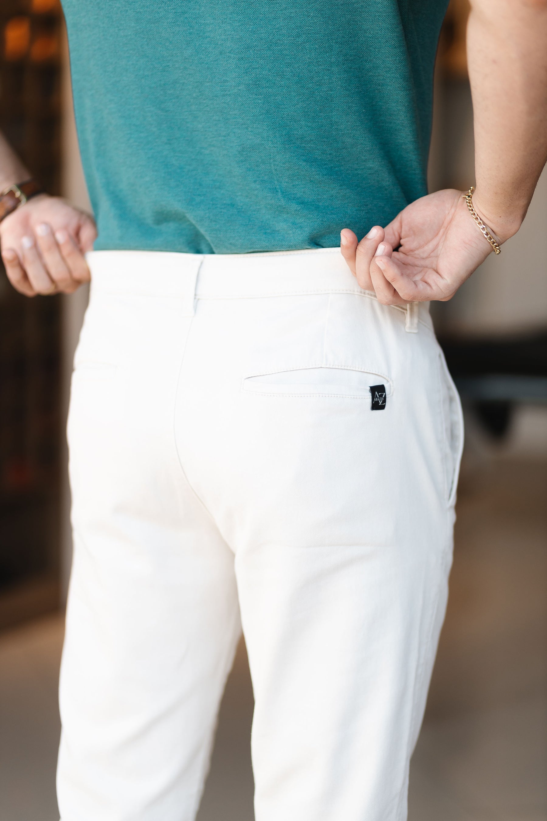 Calça Alfaiataria Cordão Coleção AZ