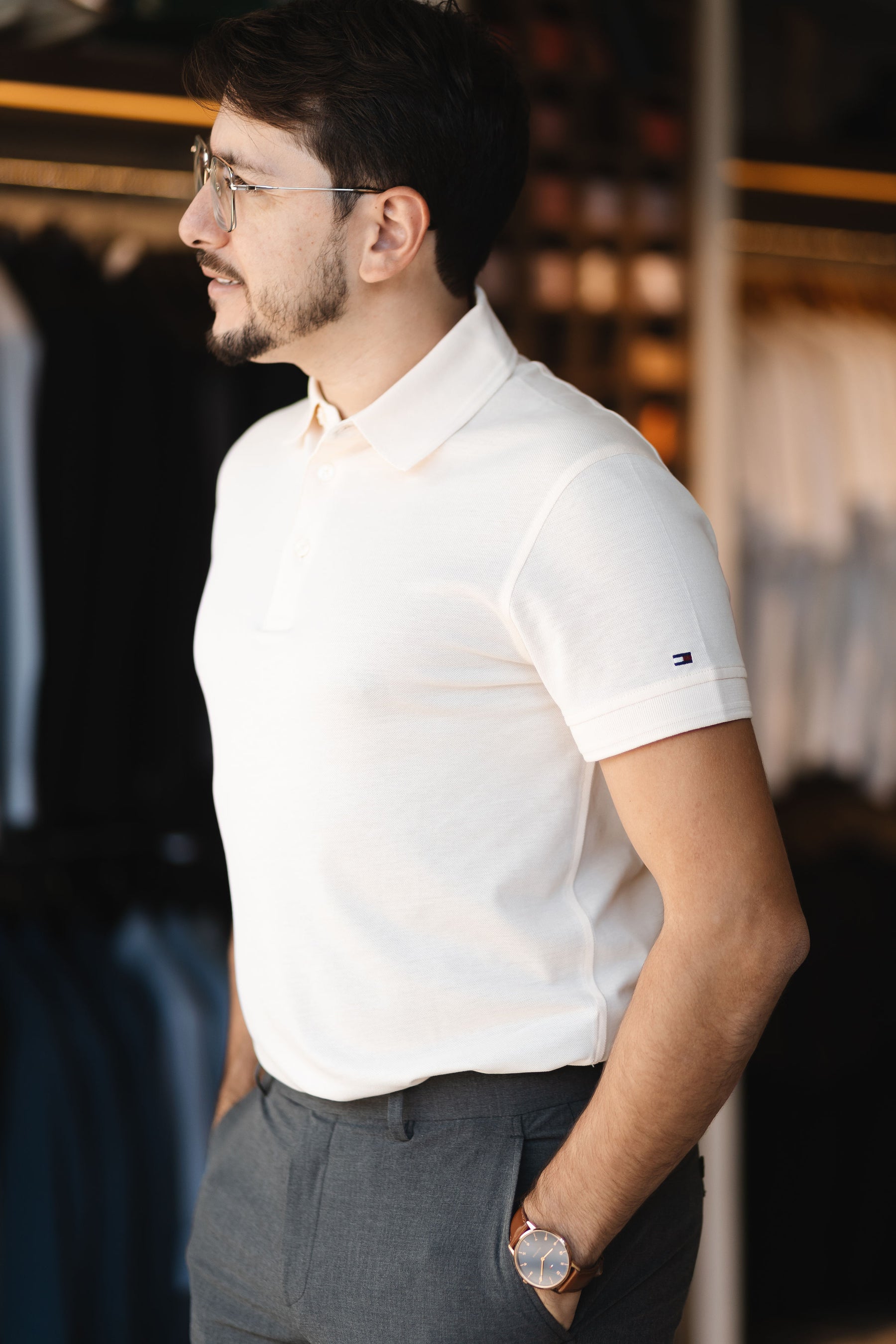 Polo Tommy Hilfiger Marcerized