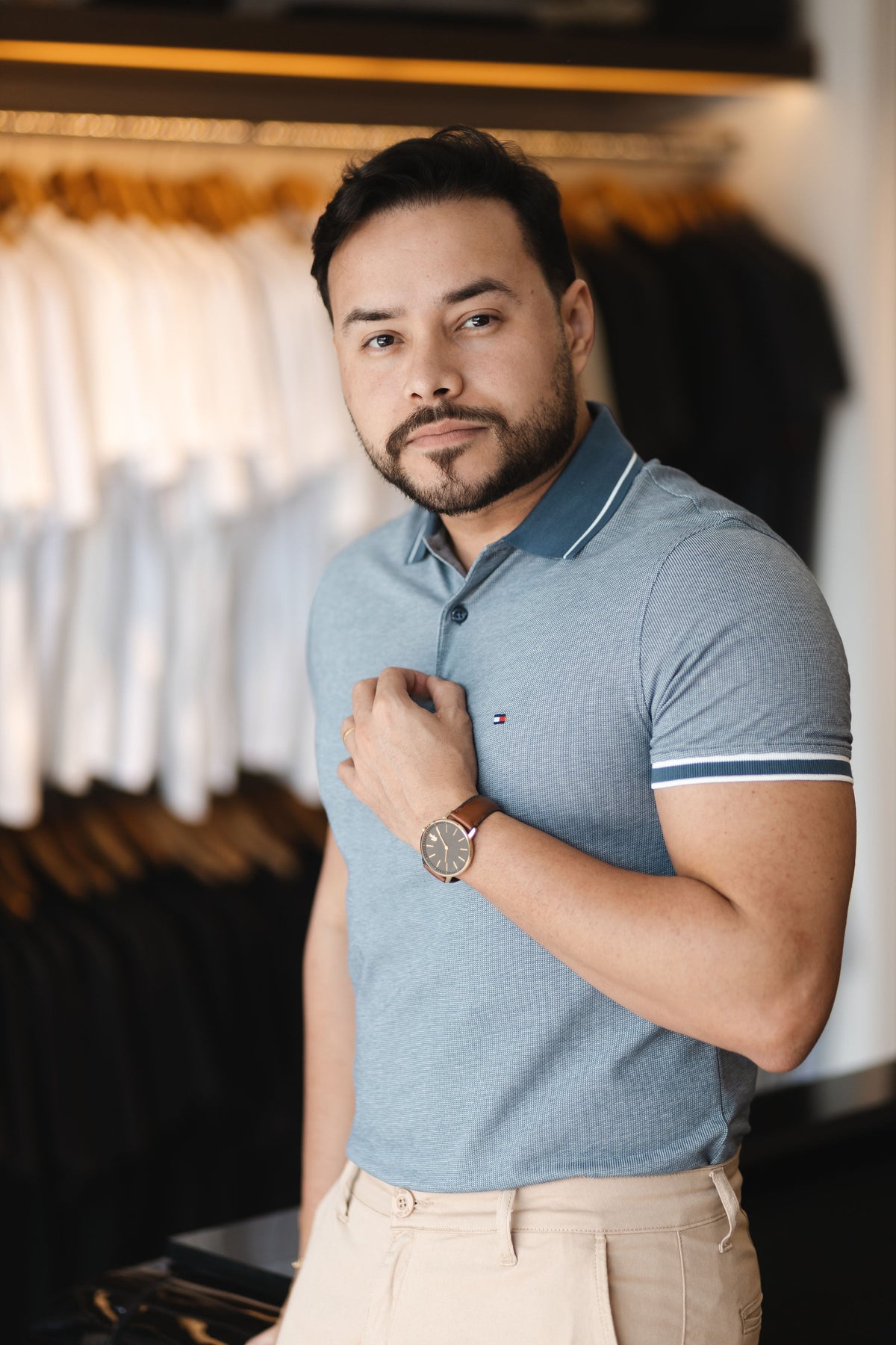 Polo Tommy Hilfiger Mouline