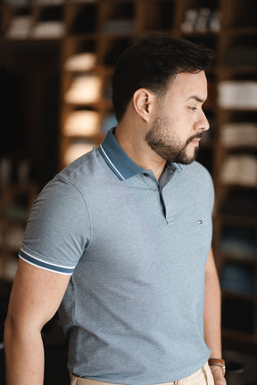Polo Tommy Hilfiger Mouline