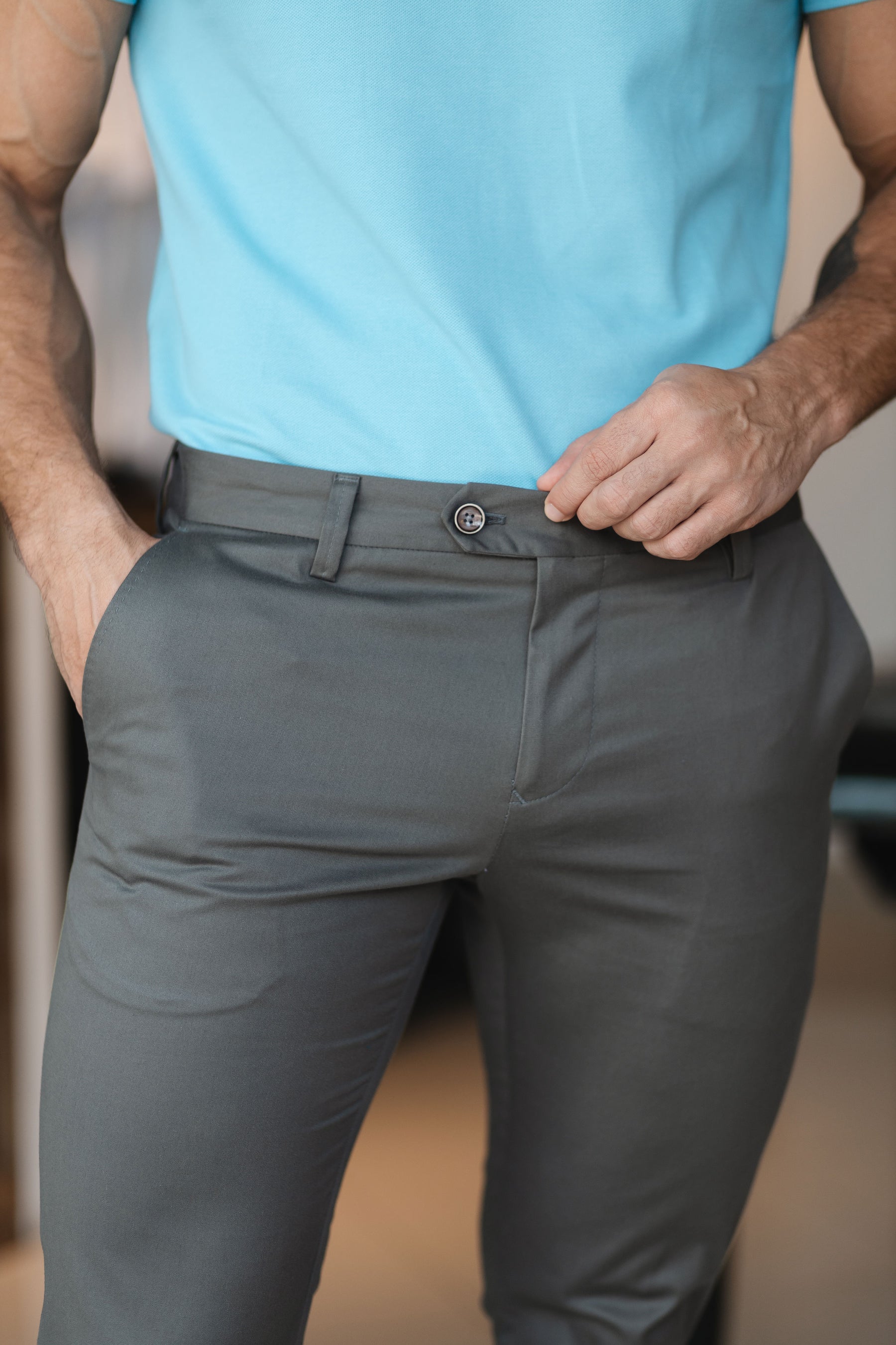 Calça Alfaiataria Chino Coleção AZ