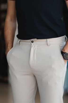 Calça Alfaiataria Com Elastano Coleção AZ