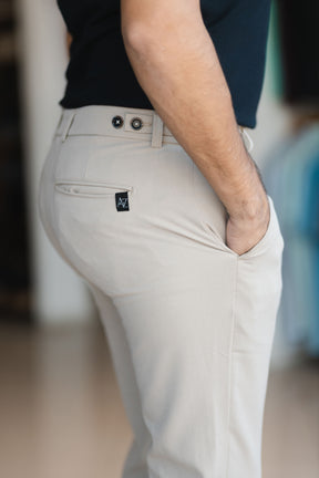 Calça Alfaiataria Com Elastano Coleção AZ