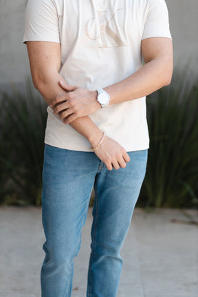 T-Shirt Calvin Klein Emborrachado