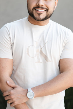 T-Shirt Calvin Klein Emborrachado