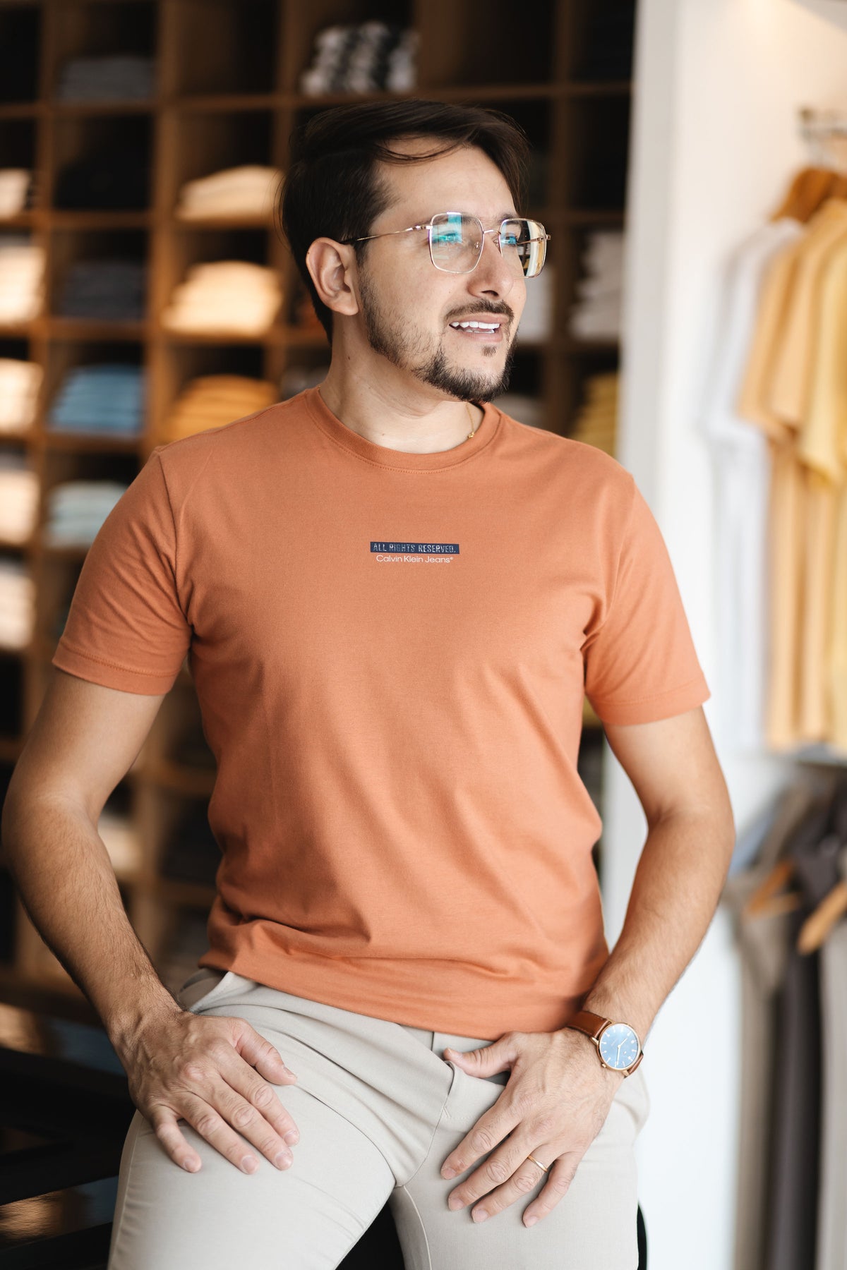 T-Shirt Calvin Klein All Rights