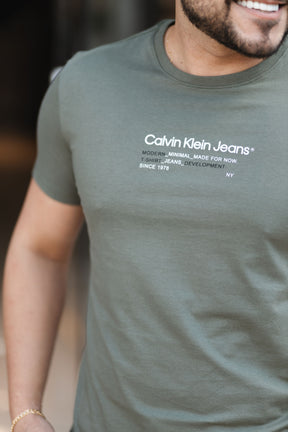 T-Shirt Calvin Klein Modern Minimal