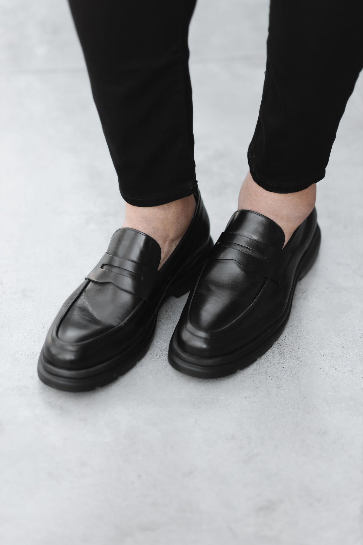 Mocassim Tratorado Black